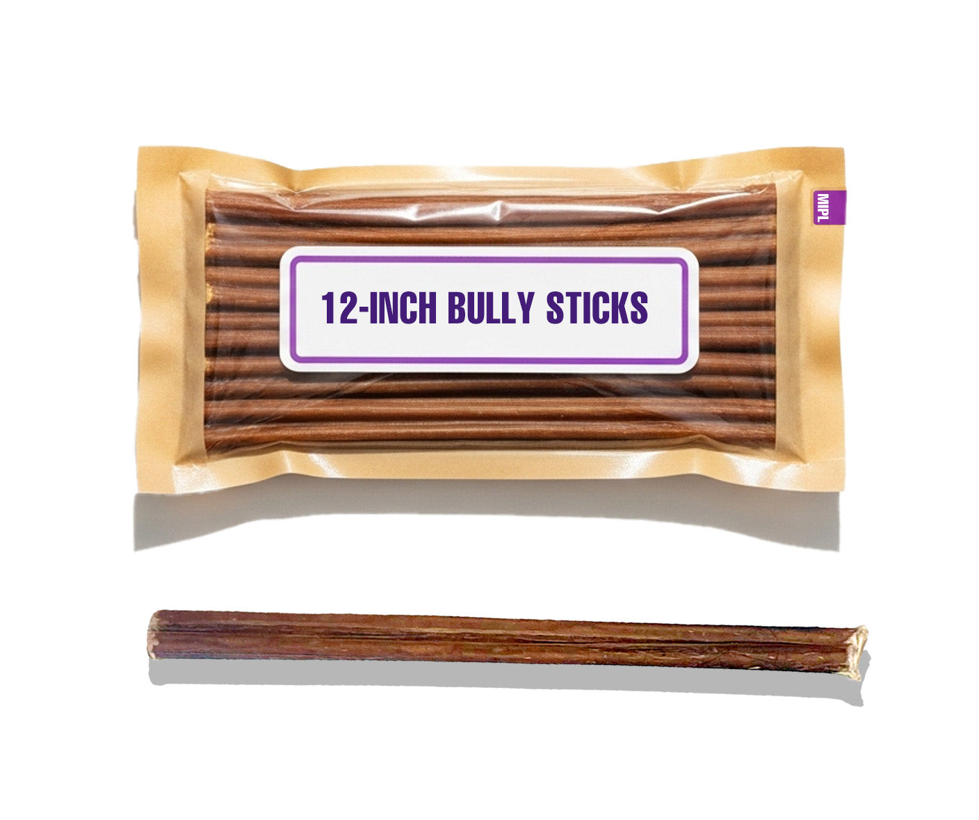 12 inch bully sticks - standard thickness
