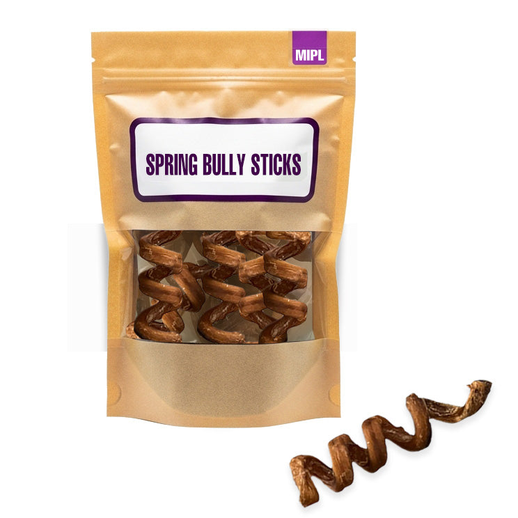 Spring Bully Sticks for Dogs – Twisted for Taste, Designed to Last